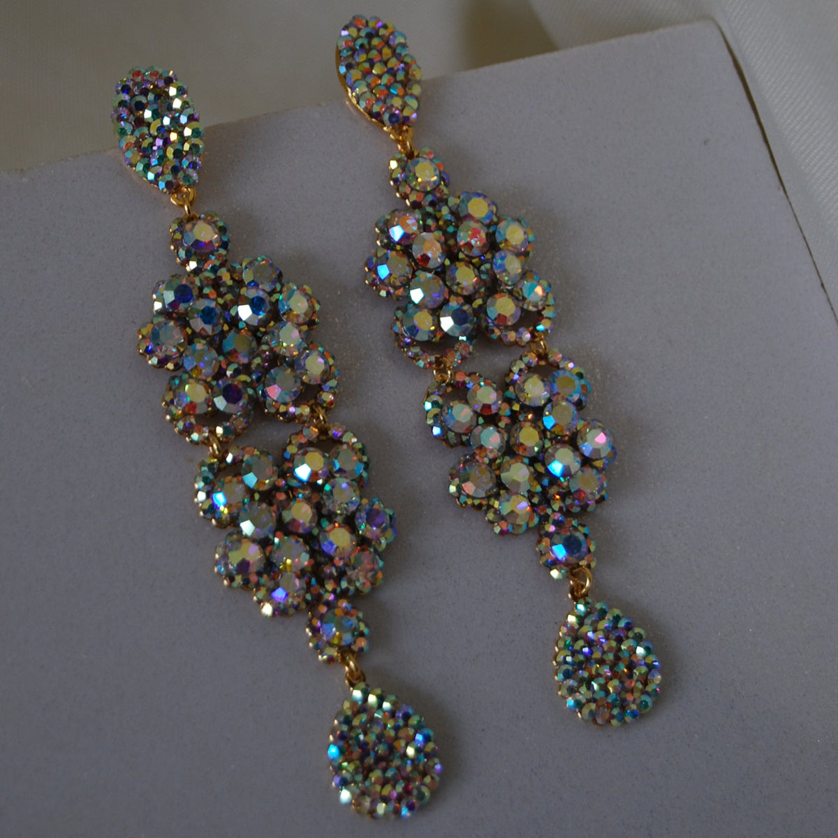 Aretes largos